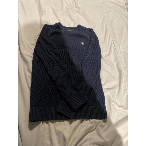 Abercrombie & Fitch Cotton Woven Sweater - Picture 1 of 2